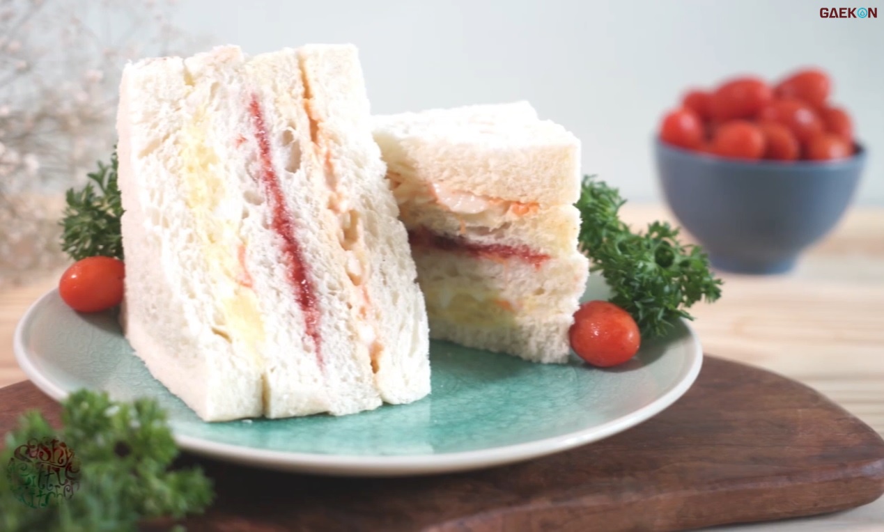 “Inkigayo” Sandwich Ala Korea, Cocok Untuk Menu Sarapan!