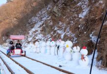 Keseruan Musim Dingin Di Korea, Mulai Dari Bersepeda Hingga Memancing Ikan!