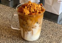 Topping Permen Dalgona Super Manis, Ini Tampilan Kopi Dalgona Versi Terbaru