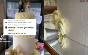 Wedding Cake Bertingkat-Tingkat Mewah Ini Ternyata Dari Styrofoam, Warganet Sontak Merasa Tertipu