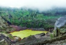 Gunung Kelud (Kisah Pengkhianatan Janji Sang Dewi)