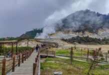 Kawah Sikidang Dieng: Bisa Berpindah Dan Melompat-Lompat