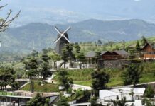 Skybridge Jadi Ikon Wisata The Nice Funtastic Park