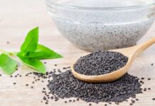 Jadi Campuran Es Buah, Ini Manfaat Biji Selasih es