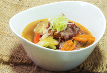 Kambatu Tinomisi, Nikmatnya Potongan Daging Asap Campur Kuah! kambatu tinomisi