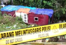 Polisi Selidiki Bus Viral Terjun Ke Jurang Guci Tegal guci