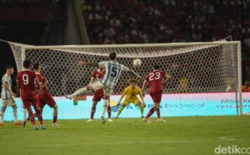 Timnas Argentina Menang 2 Gol Tanpa Balas dari Timnas Indonesia argentina