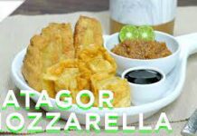 Batagor Mozzarella, Camilan Mengenyangkan batagor