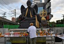 Kru Kai Kae Kaew: Patung Dewa Kekayaan di Thailand Kru Kai Kae Kaew