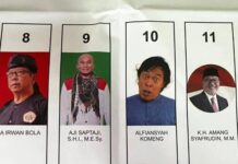 Getol Perjuangkan Hari Komedi, Komeng Berharap Lolos DPD RI komeng