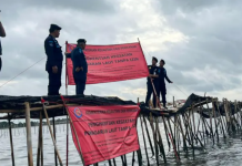 KKP Segel Pagar Laut Misterius 30 KM di Banten