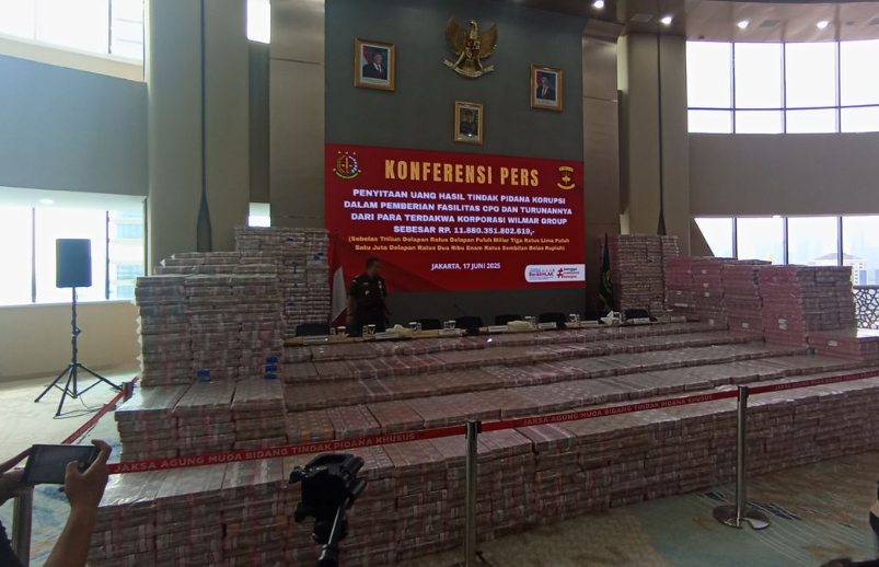 Sita Rp 11,8 T, Kejagung Sebut Terbesar dalam Sejarah Sita Rp 11,8 T, Kejagung Sebut Terbesar dalam Sejarah