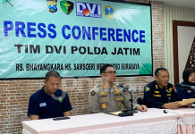 DVI Polda Jatim Kembali identifikasi 2 korban ambruknya Pesantren Al Khoziny