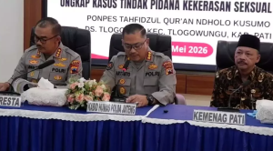 Polisi Tangkap Tersangka Pencabulan Santri di Pati Polisi Tangkap Tersangka Pencabulan Santri di Pati