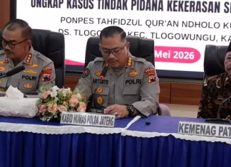 Polisi Tangkap Tersangka Pencabulan Santri di Pati Home